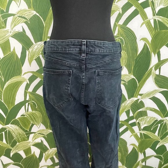 Zara Black Cropped Denim Jeans - Picture 3 of 4